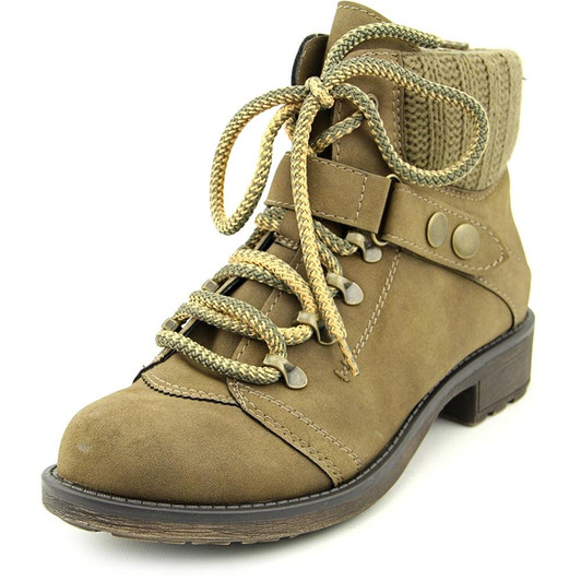 American Rag Harvey Women combat Boots, Beige (9N-JWR8-8O2L-P)