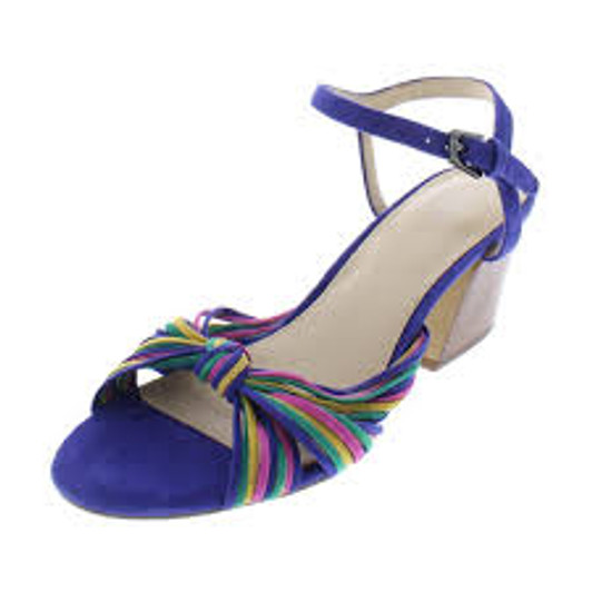 Botkier Patsy Women Block Heel Sandals , Blue (17701432-P)