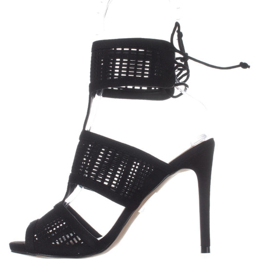 Call It Spring Forcey Women Heel Sandals , Black (11248230-P)