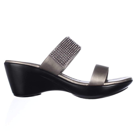 Callisto JEZZIE WOMEN WEDGE SANDALS , Grey (17895706-P)