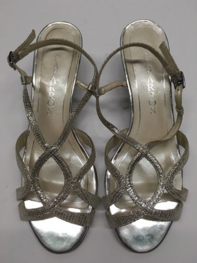 Caparros Lisette Women Wedge Sandal , Grey (12396918-P)