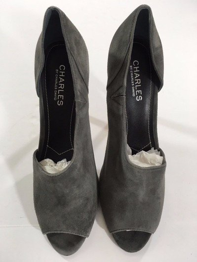 Charles David Reward Women Pump , Grey (12272394-P)