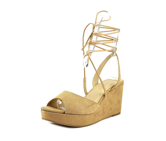 Chinese Laundry Cindy Women Wedge Platform Sandals , Brown (10981605-P)