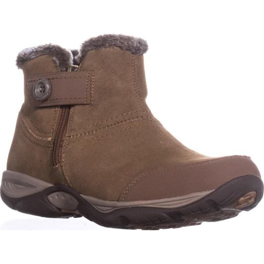 Easy Spirit Eliria Women knitted cold weather boots , Brown (13329101-P)