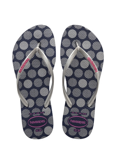 Havaianas Retro Women Thong Flip Flops , Grey (11900641-P)