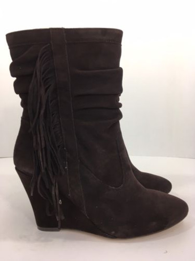 Inc International Concepts Everleeh Women Wedge ankle boots, Brown (18957208-P)