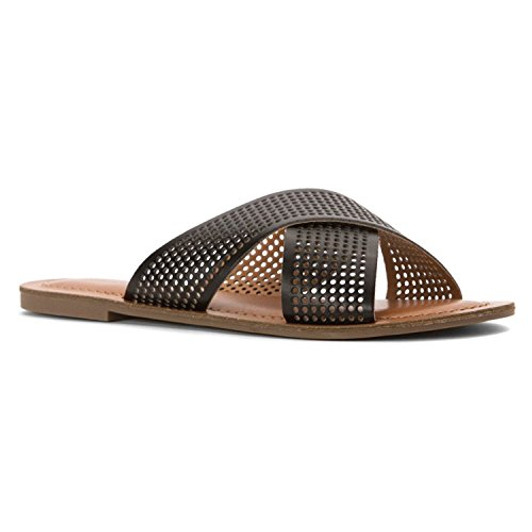 Indigo Rd. Bevrlie Women Sandal (6.5M, Black)(4G-CTIR-I21B-P)