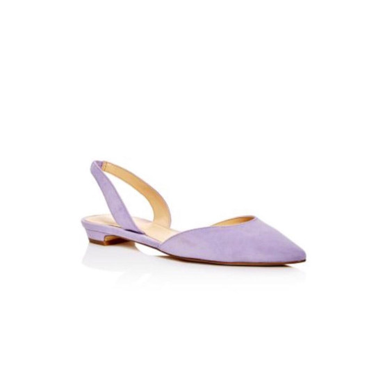 Ivanka Trump Evelyn Women D'Orsay Flats , Purple (13726405-P)