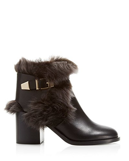 Jerome C Rousseau Muriel Women ankle Boots, Black (ZH-CL9A-TSKI-P)