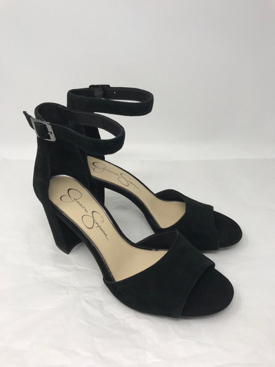 Jessica Simpson Sherron Women Heeled Sandals , Black (17711787-P)