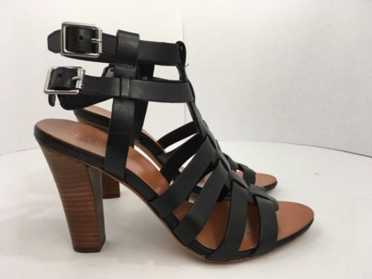 Lauren Ralph Lauren Larianna Women Wedge Sandal , Black (15822045-P)