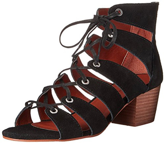 Lucky Brand Genevie Women Sandal , Black (F8-JXJA-HFH1-P)