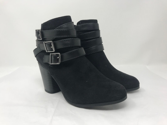 Material Girl Minah women ankle boots , Black (16409271-P)