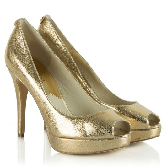 Michael Kors York Women Pumps , Yellow (10669028-P)