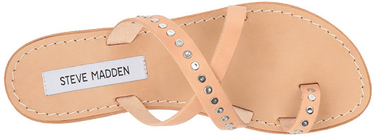 Steve Madden Becky Women Flat Sandals, Tan 11M (11437965-P)