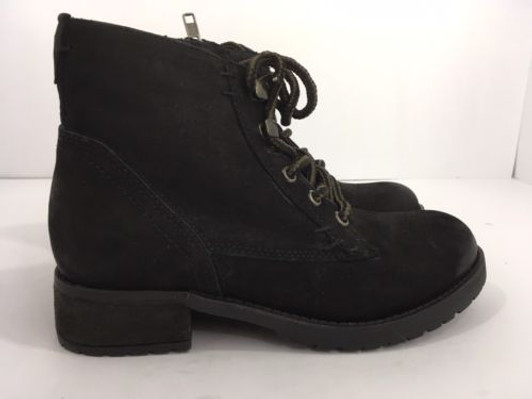 Steve Madden Gobbin Women combat Boots , Black (16076668-P)