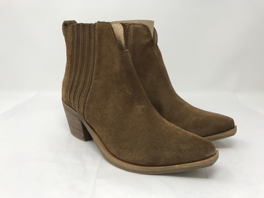Steve Madden Webster women ankle bootie boots , Tan (17905820-P)