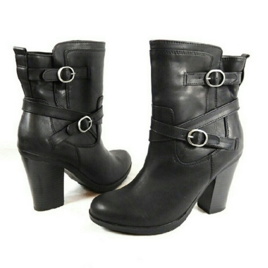 Style & Co Ameliya Women ankle boots , Black (15048819-P)