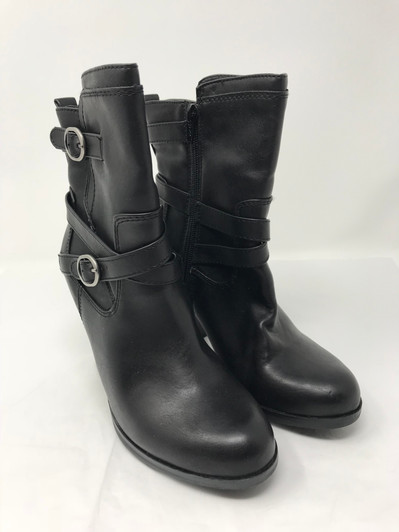 Style & Co Ameliya women ankle boots , Black (12779716-P)