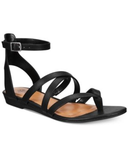 Style & Co. Bahara Women Gladiator Sandal (7.5M, Black)(12323691-P)