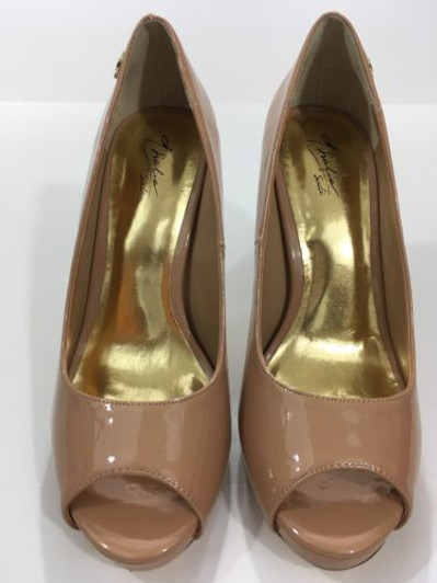 Thalia Sodi Women Cereza Peep-Toe Nude Pumps, 9M - Retail $69.50, Beige (10988500-P)