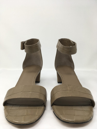 Vince Rita Women Block Heel Sandals , Grey (12293438-P)