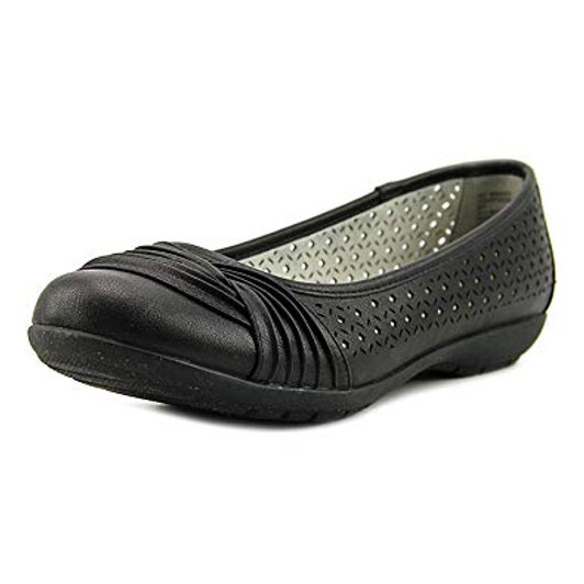 White Mountain Sarlow Women Ballet Flats , Black (14472802-P)