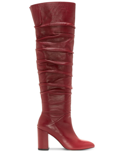 Inc Tabithaa Women Over The Knee Boots, Dark Red 6M(15823758)