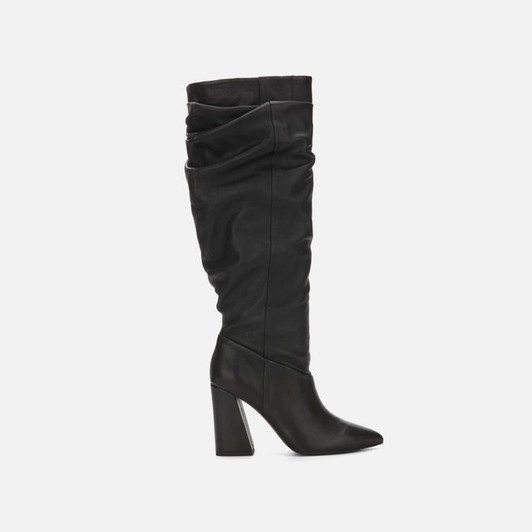 Kenneth Cole New York Genevive Women Knee-High Boots, Black 6.5 M(18851532)