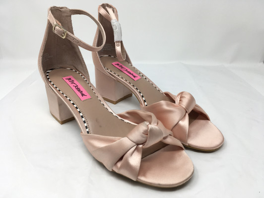 Betsey Johnson Ivee Women Heel Sandals , Pink (14461023-P)