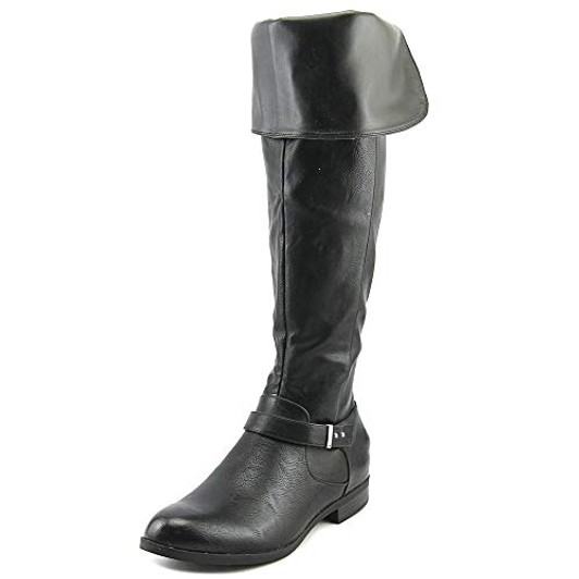 Bar III Daphne Women Over The Knee Boots , Black (11486502-P)