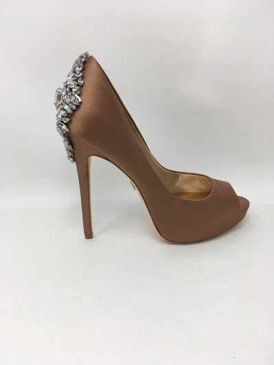 Badgley Mischka Kiara Women Pumps , Brown (10008233-P)