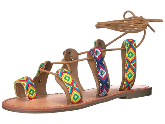 Indigo Rd Garlan Women Strappy Sandals , Multi Color (15342021-P)