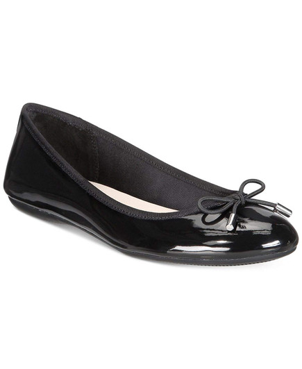 Alfani Aleea Women Ballet Flats, Black 10W(14660771-P)