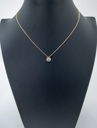 Kate Spade Women Princess Cut Stone Pendant Necklace