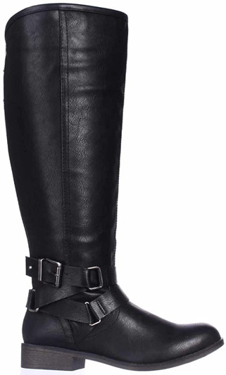 Madden Girl Corprl Women Mid-Calf Boots, Black Us 7.5(17228965)