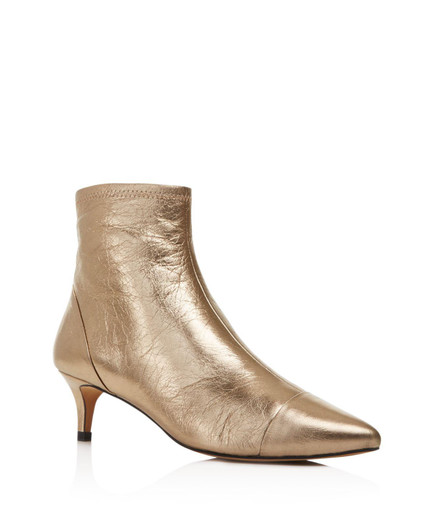 Rebecca Minkoff Siya Women ankle boots, Gold Us 7(13400914)