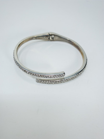 Givenchy Women Pave Crystals Bangle Bracelet (11322155-P)