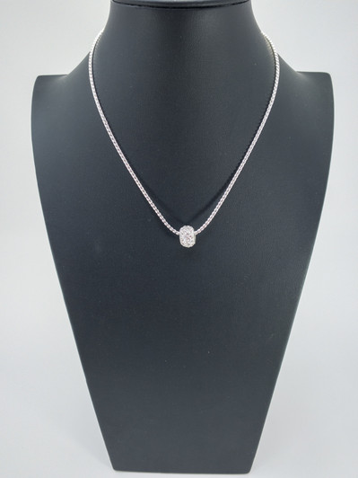 Charter Club Women Pave Ball Pendant Necklace (10547118-P)