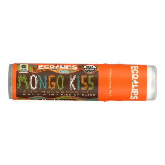 Mongo Kiss Lip Balm - Blood Orange - Case of 15 - 0.25 oz.