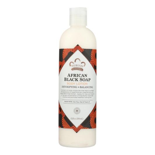 Nubian Heritage Lotion - African Black Soap - 13 oz