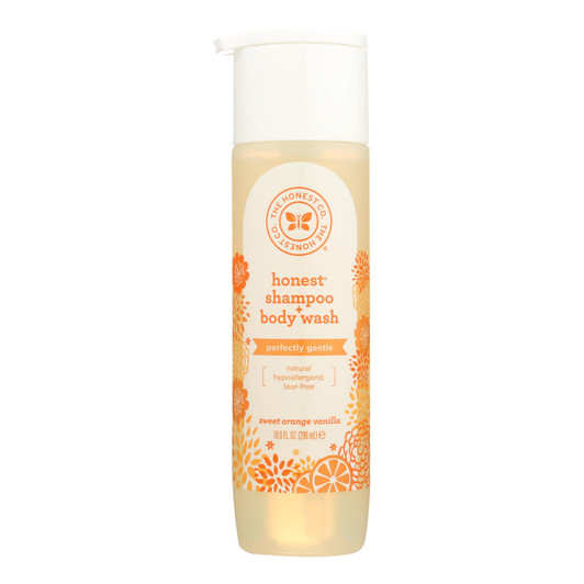 The Honest Company Shampoo and Body Wash - Sweet Orange Vanilla - 10 Fl oz.