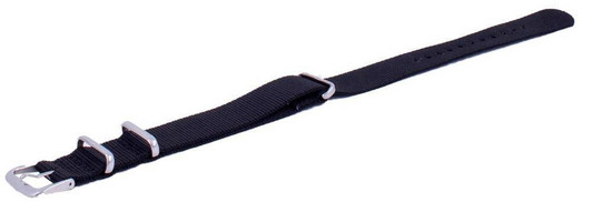 Ratio Brand NATOS13 Nero Nylon Strap 18mm