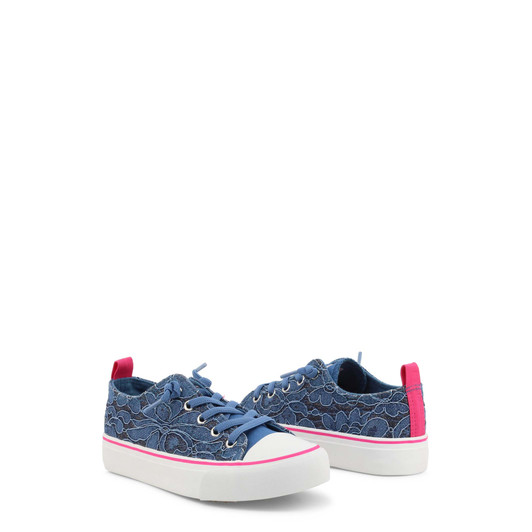 Shone Girl Sneakers, Blue (120531)