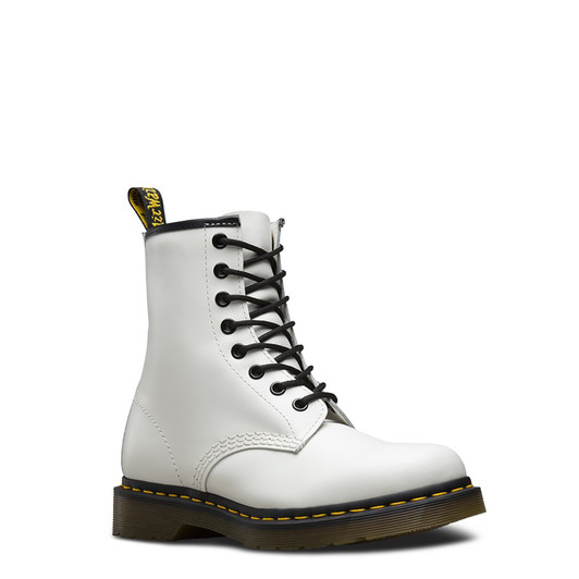 Dr Martens 1460 Women's Leather Ankle boots, White (111106)