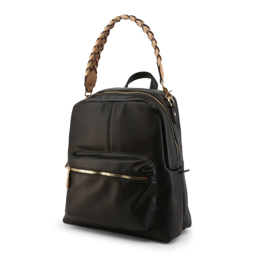 Carrera Jeans Women Polyurethane Rucksacks, Black (125813)