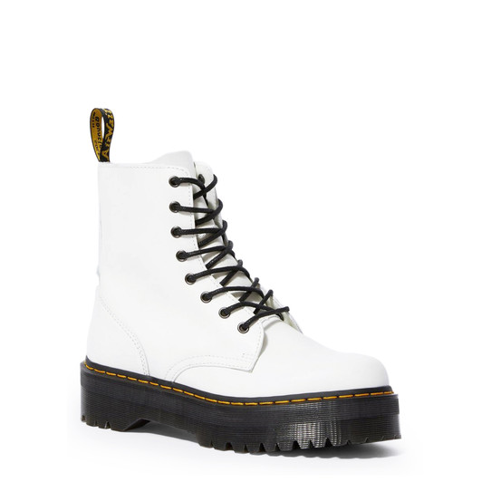 Dr Martens Women Leather Ankle boots, White (126512)