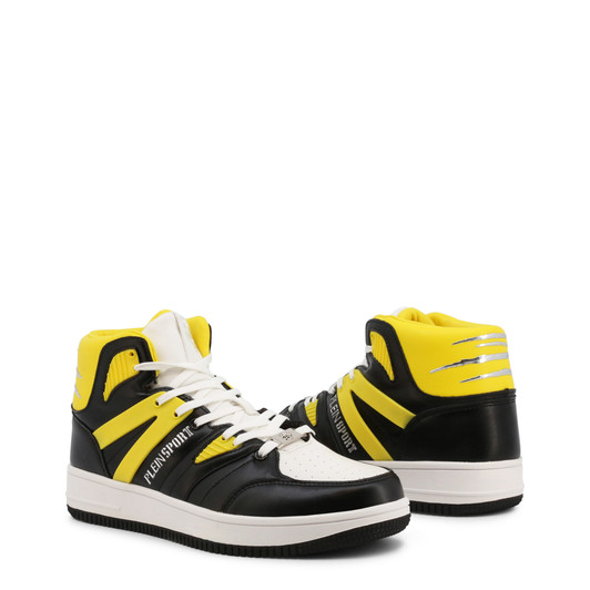 Plein Sport Men Synthetic leather Sneakers, Yellow (133590)
