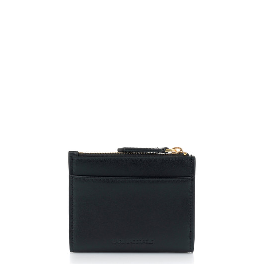 Karl Lagerfeld Women's Leather Wallets, Black (136160)