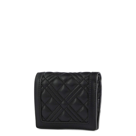 Love Moschino Women's Polyurethane Wallets, Black (136084)